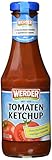 Werder Ketchup,Tomaten Ketchup 'Ohne Zuckerzusatz' 450 ml 6er Pack (6 x 450 ml)