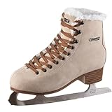 Roces Damen Suede ECO-FUR Freizeit-Schlittschuh, suedebrown, 42
