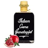 Balsamico Creme Granatapfel 0,5L 3%Säure mit original Crema di Aceto Balsamico di Modena IGP