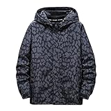 Risaho Herren Winterjacke Teddy-Fleece Wildlederjacke Parka Jacke Plüschmantel Warme Dicker PlüSchjacke Kunstfell Lederjacke Bikerjacke Cardigan Zipper Bomberjacke Faserpelzjacke Herren