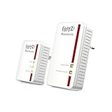 AVM FRITZ!Powerline 540E / 510E WLAN Set (500 MBit/s, WLAN-Access Point, Fast-Ethernet-LAN), deutschsprachige Version