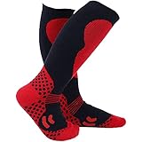 INOOMP 1 Paar Snowboarding Atmungsaktiv Bequem Rutschfest Waden Kinder Fitness Verdicken Baumwolle Gemütlich Kinder Socken Fußball Warm Halten Outdoor Strümpfe Ski Mädchen Crew Jungen