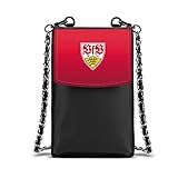 DeinDesign Handytasche zum Umhängen kompatibel mit Xiaomi Redmi Note 11 5G Crossbody Bag Glamourband Umhängetasche Damen Offizielles Lizenzprodukt VfB Stuttgart Fußball