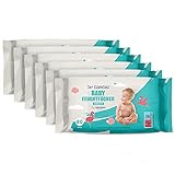 by Amazon Baby Feuchttücher Sensitiv, 80 Feuchttücher x 6er Pack