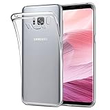 NEW'C Hülle für Samsung Galaxy S8, [Ultra transparent Silikon Gel TPU Soft] Cover Case Schutzhülle Kratzfeste mit Schock Absorption und Anti Scratch kompatibel Samsung Galaxy S8