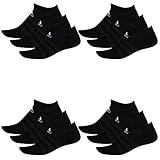 adidas 12 Paar Performance No Show Sneaker Socken Unisex Kurzsocke , Farbe:Black, Socken & Strümpfe:43-45