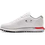 Under Armour Damen Ua W HOVR Fade SL Golfschuh, Blanco/Naranja/Plateado Metálico, 38 EU