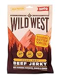 Wild West Beef Jerky Honey BBQ Jerk Protein Snack 300 Gr. Trockenfleisch