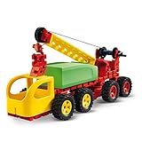 Fischertechnik GmbH 511930 fischertechnik Jumbo Starter-das Spielzeug für ab 5 Jahre-der Baukasten für Kinder enthält große und einfach zu greifende Bauteile-16 Modelle-135 Bauteile, Mehrfarbig