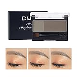 Professionelle Augenbrauenpuder-Palette, Augenbrauen-Make-up, wasserfestes Augenbrauenpuder, 5 Farben zur Auswahl (04# Taupe)