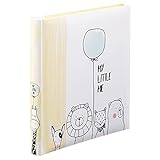 Hama Babyalbum 'My Little Me'(Baby-Fotoalbum mit 60 Seiten für Mädchen und Jungen, Kinder-Fotobuch für ca.300 Fotos, Photoalbum zum Selbstgestalten und Einkleben mit Motiv,Album-Format 29x32cm) beige