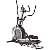 MAXXUS Crosstrainer CX 5.1 - 26kg Schwungmasse, 16 Stufen, 12 Programme, Magnetbremse, 160kg, LCD-Display, App, Bluetooth, Flaschenhalter, Handpulssensoren - Ellipsentrainer für Zuhause, Heimtrainer