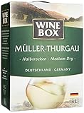 Wine Box Müller-Thurgau Landwein Rhein halbtrocken Bag-in-Box (1 x 3 l)