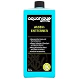 AQUANIQUE Pool Algen-Entferner 1 L, flüssiges Algenmittel zur wirksamen Entfernung von Algen im Pool Schwimmbad Planschbecken und Whirlpool