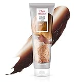 Wella Professionals Color Fresh Mask Caramel Glaze – Haarkur zum Beleben und Verändern der Haarfarbe – pflegende Tönung mit Avocadoöl – für mittelblondes bis braunes Haar – 150 ml