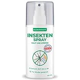 Silberkraft Insektenspray mit Zitroneneukalyptus für Haut & Körper 100 ml ohne DEET, Insektenschutz Kinder & Baby geeignet, Haut-Spray, Anti-Mücken-Mittel, Abwehr und vertreiben