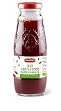 Euro-East BIO Granatapfel 100% 200ml Direktsaft 12er Packung, Pomegranate saft kein Zuckerzusatz, natürlich und vegan Hoher Vitamin (12x200ml Glasflasche)