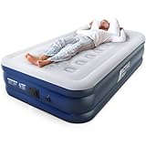 Active Era Premium Luftbett Einzelbett: 99 x 187 x 53 cm - mit eingebauter elektrischer Pumpe und integriertem Kissen