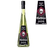 Absinth 66.6 Gothica | Mit Wermut/Thujon | Teuflisch Stark | Gothic (1x 0,5 l)