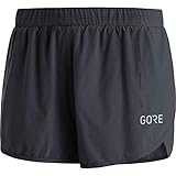 GORE WEAR Kurze Herren Laufhose Split Shorts, M, Schwarz