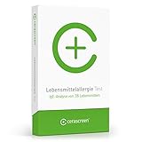 Lebensmittelallergie Test von CERASCREEN - zertifizierter Selbsttest für zu Hause | Analyse von 38 Lebensmitteln | detaillierter Ergebnisbericht | Nahrungsmittelunverträglichkeiten prüfen