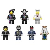 7 Pcs Mini Figures Advent Calendar Collection Figure Set Series Custom Collectible Minifigure Compatible with Lego Wild Girl Series- Toy Supplies