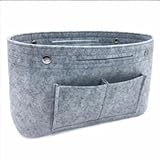 Filztasche iThe Bag, Aufbewahrungstasche, Organizer-Tasche, Innentasche, Innentaschen-Unterstützung, Organizer-Tasche, Kosmetiktasche-Aufbewahrung. Küchengeräte ( Color : Gray , Size : 25x16x10cm )