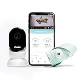 Owlet Babyphone Duo - Baby Monitor Smart Sock + HD-Video-Cam - Erfasst Herzfrequenz, Sauerstoffversorgung und Schlaftrends von überall aus, plus Geräusch- und Bewegungsmeldungen.