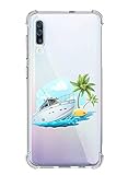 Oihxse Handyhülle Kompatibel mit iPhone 6 Plus/6S Plus 5.5', Transparent Silikon Hülle Ultra Dünn Soft TPU Silicone Schutzhülle Cartoon Motiv Luftkissen Bumper Case Cover Durchsichtige