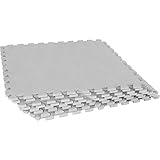 GORILLA SPORTS® Schutzmatten Set - 8 Matten, 60x60x1,2 cm, EVA Schaumstoff, rutschfeste, Farbwahl - Bodenmatte, Bodenschutzmatten Fitness, Puzzlematten, Unterlegmatte, Trainingsmatten, Poolmatte