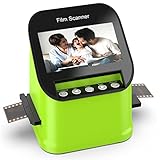 Diascanner und 4.3 Zoll TFT LCD Display 22MP All-In-1-Film Multiscanner fü Film/Slide, super 8 Film, 35mm und 110,126, Konvertiert Dias zu Digital und Speichert Es auf SD-Karte