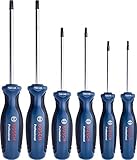 Bosch Professional 6 tlg. Torx Schraubendreher Set (Torx, S2-Stahl)