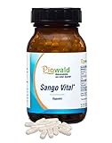 Piowald Sango Vital - Sango Meeres Koralle - 220 Vegi Kapseln mit Calcium und Magnesium