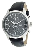 D&G Dolce&Gabbana Herren-Armbanduhr Analog Quarz Leder DW0751