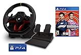 PS4 Lenkrad und Pedale [Neues Modell] Wireless Kabelloses Offiziell Sony PS4 lizensiert + Formula 1 2020 - F1 2020