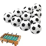 WEITING 5 Pcs Mini Schwarz-Weiß-Fußbälle - Tischfußball Fußball als Ersatz,Mini-Sportbälle für Kinderparty-Fußballfan