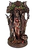 Keltische Trinity Göttin Statue Figur Skulptur Wicca Trinität keltisch