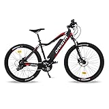 Urbanbiker Elektro Mountainbike Dakota 27,5', 250W Motor, herausnehmbarer Lithium-Akku 840 WH(48v 17,5Ah) Samsung Zellen, hydraulische Bremsen, für Damen und Herren, E-Bike Mountainbike