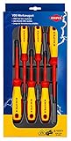 KNIPEX 00 20 12 V04 VDE Schraubendreher-Paket Schlitz / Phillips® / Pozidriv®