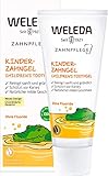 WELEDA Bio Kinder Zahngel, Naturkosmetik Zahncreme zur natürlichen Zahnpflege von Milchzähnen und dem Zahnfleisch von Kindern und Babys, Schutz vor Karies ohne Fluoride (1 x 50ml)