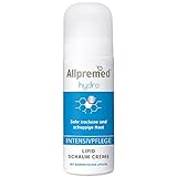 ALLPREMED hydro Schaum-Creme INTENSIVPFLEGE - Sofortige Feuchtigkeit für trockene bis sehr trockene und schuppige Haut - 50 ml