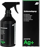 Ag+ Schimmelspray/Schimmelentferner, chlorfrei, mit Aktivsauerstoff-Sofortwirkung und Ag+-Langzeitwirkung (600 ml)