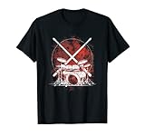 Schlagzeuger Schlagzeug Drummer Drumsticks Musiker Geschenk T-Shirt