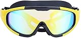 GOOBIX Tauchmaske Tauchmasken Schnorchelmaske Schwimmbrille Buntes Anti-Fog-Schwimmen Professionelle Schnorchelausrüstung for Tauchen Schwimmen yubin1993