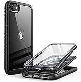 Clayco MYOS Series Hülle für iPhone SE 3 / SE 2020 / iPhone 8 / iPhone 7 Bumper Case 360 Grad Handyhülle Robust Schutzhülle Fullcover mit integriertem Displayschutz 2022 Ausgabe (SE3)