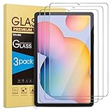 SPARIN 3 Stück Schutzfolie Kompatibel mit Samsung Galaxy Tab S6 Lite 2022/2020 10,4 zoll, 9H Härte Gehärtetes Glas Folie Displayschutzfolie