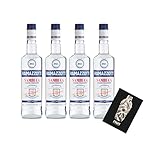 Ramazzotti 4er Set Sambuca 4x 0,7L (38% Vol) Sambuca Likör Liqueur Milano Italy- [Enthält Sulfite]