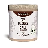 Luxury Salz Gewürzsalz 68g | Pfeffer der Malabarküste mit feinstem Fleur de Sel | ideal zu Steaks, Schmorgerichten und Saucen | vom Achterhof