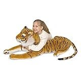 Melissa & Doug Tiger - Plush | Soft Toy | Animal | All Ages | Gift for Boy or Girl