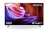 Sony BRAVIA KD-75X85K/P (75 Zoll), 4K Ultra HD (UHD), High Dynamic Range (HDR), Google TV, 2022 Modell (Schwarz)